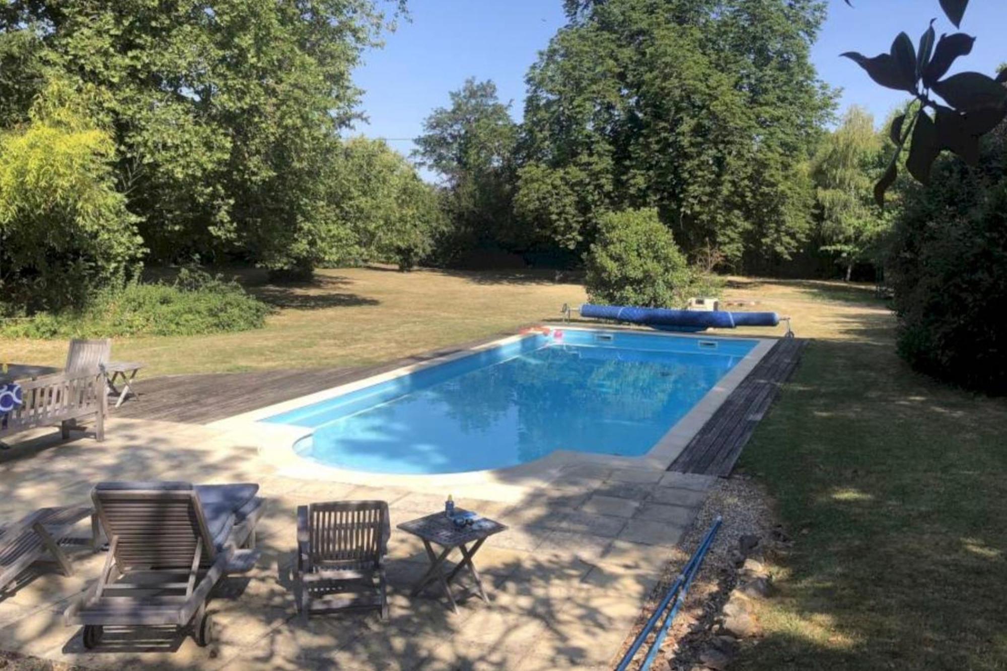 Beautiful 6 Bedroom House With Pool & Large Garden Le Pêchereau Extérieur photo